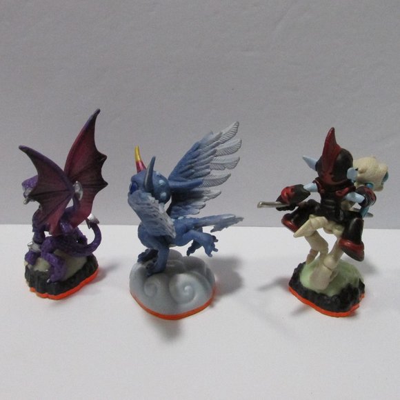 Skylander lot Giant Pumpkin Tree Swarm Whirlwind Rider Cynder Jet Hex Trigger - Picture 5 of 7